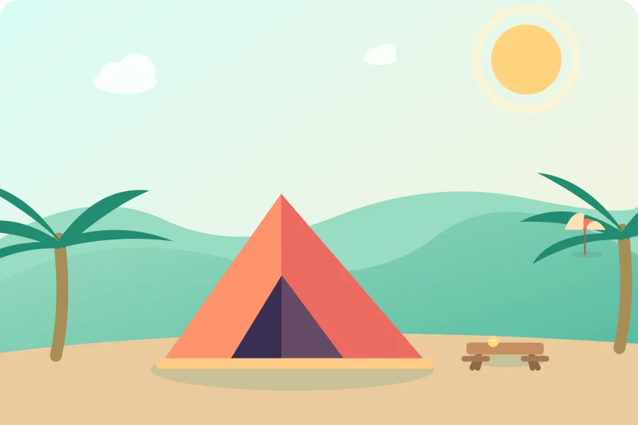 Ilustraci&oacute;n: Camping La Villita