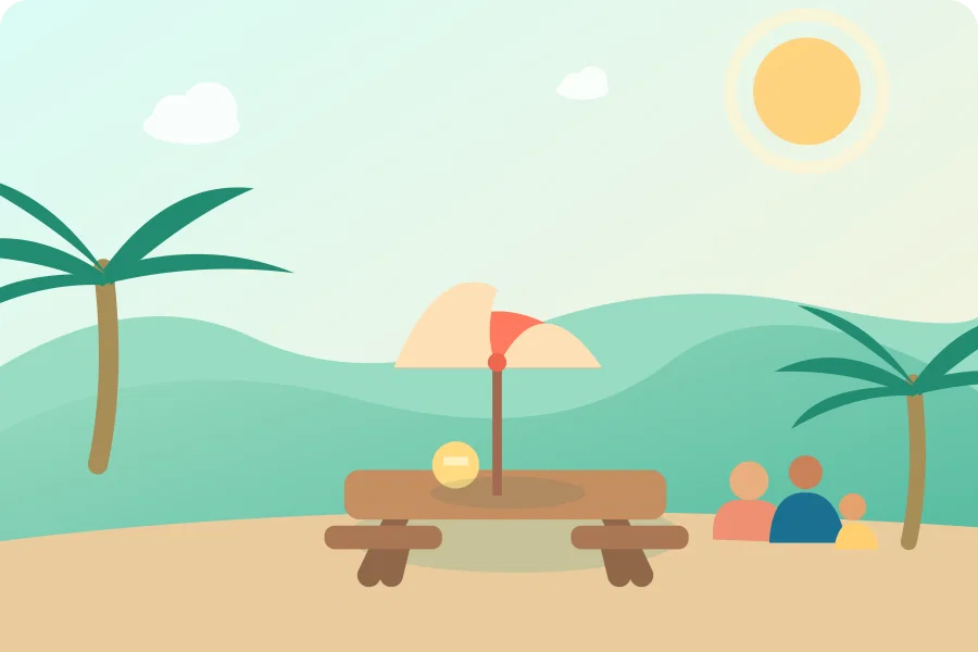 Ilustraci&oacute;n: Quinchos y picnic